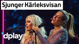 Alice & Bianca övervinner scenskräcken: sjunger och dansar i Globen | discovery+ Sverige