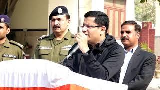 DPO Muzaffargarh Imran Kishwar speech On Qaid Azam Day 25 December 2018