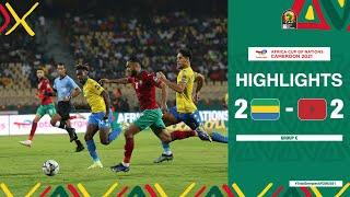 Gabon  Morocco Highlights - #TotalEnergiesAFCON2021 - Group C