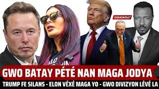 BATAY PETE NAN MAGA - ELON PRAN POZISYON'L  -  TRUMP FE SILANS - GWO DIVIZYON NAN KAN - ABNER GELIN