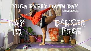 HOW TO: DANCER POSE | #yogaeverydamnday