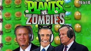 US Presidents Play Plants vs. Zombies (Part 2)