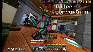 I killed @corruptnnn/ @Corruptnn in Hive Skywars!