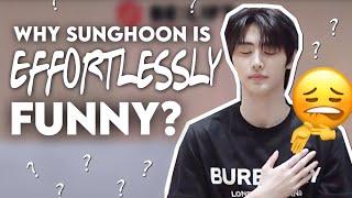 SUNGHOON being 95% introvert and 5% extrovert (he is effortlessly funny)