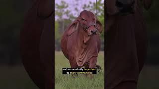 Zebu -- İndicine cattle #animals #shorts