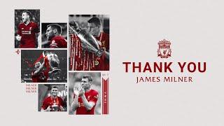 Thank you Millie! Liverpool FC's tribute to James Milner