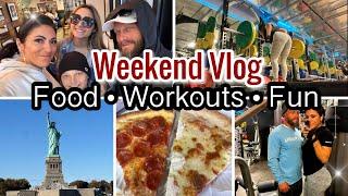 WEEKEND VLOG IN NYC | FOOD • WORKOUTS • FUN | IN WITH JEN