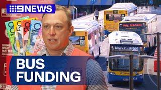 Queensland Premier shrugs off attack over increased buses funding | 9 News Australia
