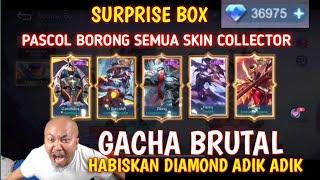 PASCOL GACHA SURPRISE BOX, BORONG SEMUA SKIN COLLECTOR.