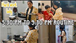 Evening to Night Routine एक माँ की ज़िम्मेदारी ️|| Kitchen Cleaning Routine/The rawat family vlogs