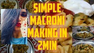 Macroni tutorial | boss betty blogger | chatpatimacroni | tastymacroniin2 min , unique stylemacroni