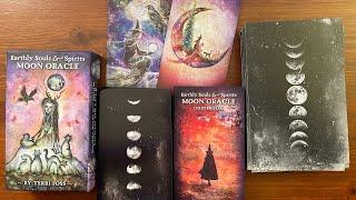 Earthy Souls  & Spirits Moon Oracle | Full Flip Thru & Side by Side Comparison with the 1st Version