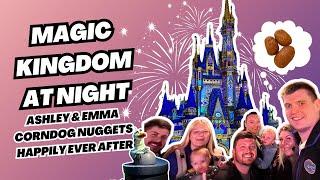 Disney World Vacation 23 | Day 5 Part 2 | Night at MK| Ashely & Emma | Happily Ever After Fireworks