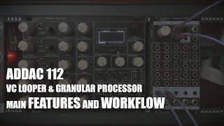 Quick Overview of the ADDAC 112 Looper / Granular Processor