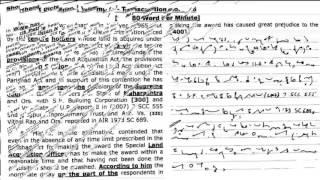 Shorthand Dictation (Legal), 80 WPM, Volume 1, Exercise 6