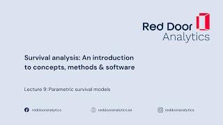 Survival analysis: Parametric survival models