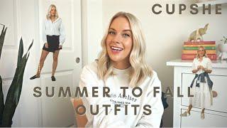 CUPSHE TRY ON HAUL | Summer to Fall transition outfits