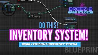 Create a Super-Efficient Inventory System with Maps in Unreal Engine Blueprints!