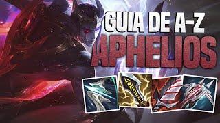 GUIA A-Z ATUALIZADO: APHELIOS! COMO JOGAR LEAGUE OF LEGENDS!