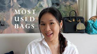 Most Used Luxury Bags of 2024 (Hi, I'm back :))