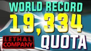 The highest quota yet.... Lethal Company High Quota Record