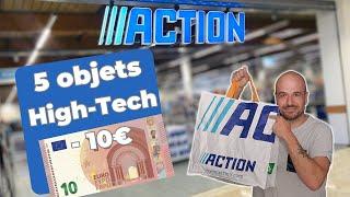 Je teste des GADGETS High-tech PAS CHER de chez ACTION (Du bon et du moins bien )