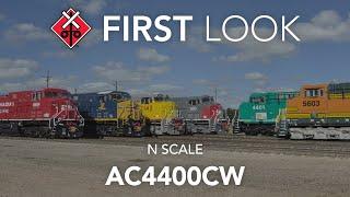 FIRST LOOK: All-New N Scale GE AC4400CW