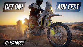 Get On! ADV Festival / Mojave Desert / @motogeo Adventures