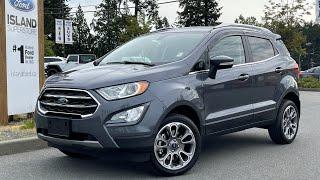 2022 Ford Ecosport Titanium + NAV, Moonroof, AWD Review | Island Ford