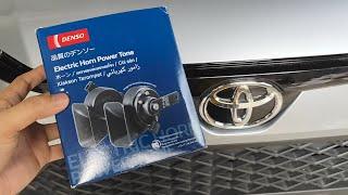 DIY Replacing The Stock Horn of Toyota Raize with Denso Socket Type Dual Electric Horn Power Tone