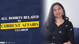  SBI & IBPS PO Mains 2024 Current Aff airs | Must-Know sources| Q&A | Part -1 | Tanu Garg