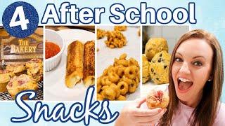 AFTER SCHOOL SNACK IDEAS | QUICK & EASY SNACK RECIPES | HEALTHY SNACK IDEAS