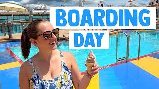 Cruise Vlog Day 1 - Boarding Independence of the Seas - Royal Caribbean Vlog 2022 - Accessible Room