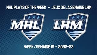 MHL Plays of the Week - Week 19