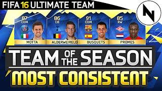 TEAM OF THE SEASON! (TOTS) MOST CONSISTENT - FIFA 16 Ultimate Team