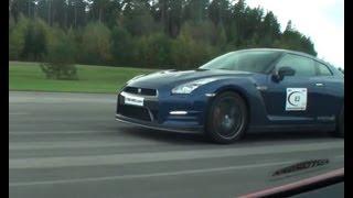 Nissan GT-R 530 HP vs Ferrari 458 Italia