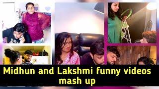 Midhun Ramesh and Lakshmi funny videos | Mash up of Midhun and Lakshmi's comedy | Midhun vs Lakshmi