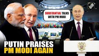 President Vladimir Putin praises PM Modi’s leadership; calls India-Russia a ‘strategic partner’