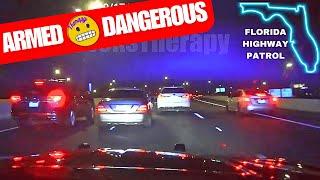 ARMED & DANGEROUS MERCEDES S550 Police Chase in Florida!