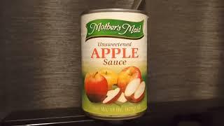 Mother's Maid Apple Sauce Review.