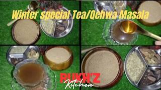 Winter special cold cough relief qehwa/tea Masala  at Rukh'Z Kitchen ||chai masala || Rukh'Z Kitchen