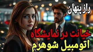 داستان خیانت : زن غریبه در نمایشگاه اتومبیل همسرم ، راز پنهان شوهرم فاش شد...