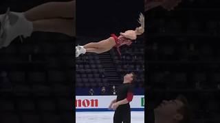 World Ice Skating Champion In 2023 -  Alexa Knierim & Brandon Frazier USA #eyecatchup #figureskating