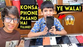 OMG! Sourav Joshi Shows His Family Phones  | Kunali Favorite Phone Inside 