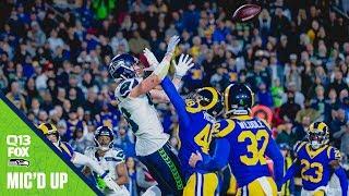 Jacob Hollister Mic'd Up Week 14 at Rams | 2019 Seahawks Saturday Night