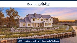 Incomparable Waterfront Home for Sale in Saugatuck, MI