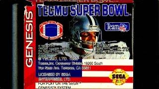 CGR Undertow - TECMO SUPER BOWL review for Sega Genesis