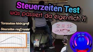 Steuerzeiten Test, ️ was passiert mit mehr oder weniger Vorauslass / Steuerzeiten?!