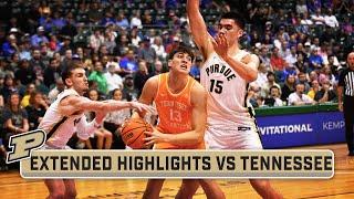 Tennessee vs. Purdue | Extended Highlights | Big Ten Men's Basketball | Nov. 21, 2023