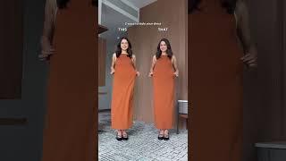 2 DRESS HACKS  THIS or THAT? Subscribe for daily #fashionhacks & #fashion